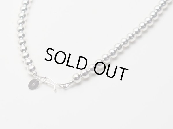 画像2: ナバホパールネックレス 6mm丸玉 51cm (2)