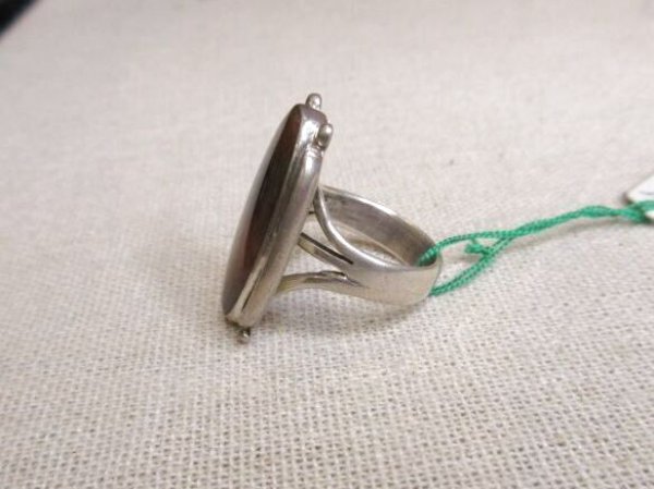 画像2: ペトリファイドウッド リング  (2)