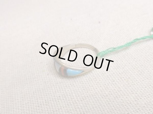 画像2: ズニ インレイ リング (2)