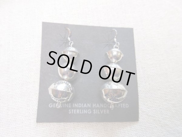 画像1: ナバホパール　フックピアス (1)