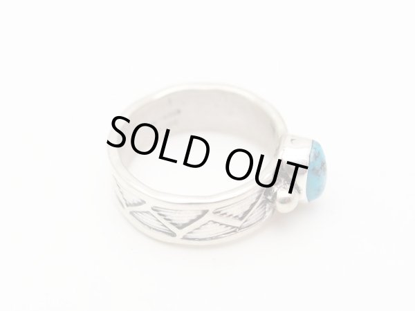 画像2: モレンシーターコイズ リング Henry Mariano (2)