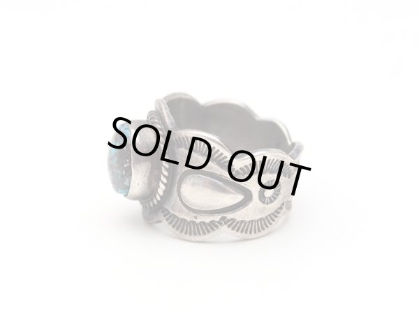 画像2: Wilburt Denetdale シエラネバダターコイズ リング (2)