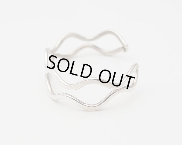 画像2: ウェーブラインバングル (2)