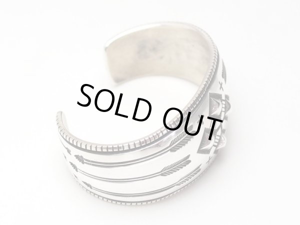 画像2: Harrison Jim スタンプワークバングル (2)