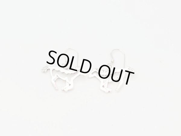 画像1: ホース ダングルピアス (1)