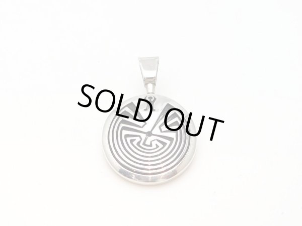 画像2: Cheryl Wadsworth オーバーレイ リバーシブル ペンダント (2)