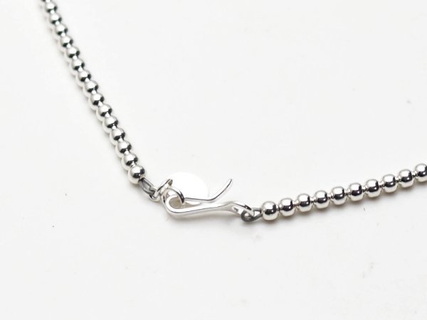 画像3: ナバホパールネックレス 3mm丸玉 41cm (3)