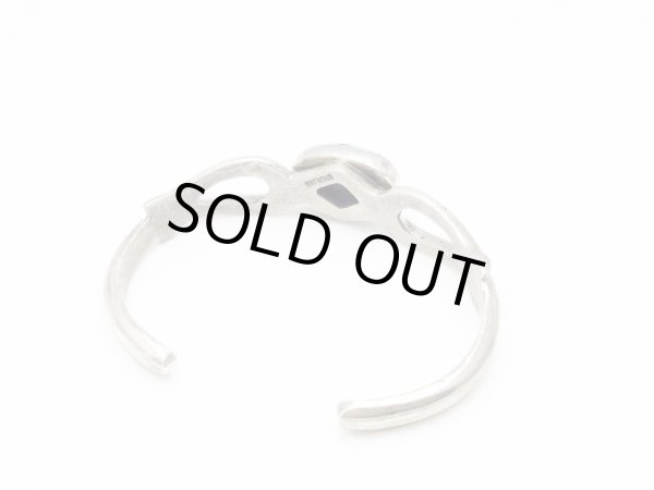 画像3: サンドキャスト ゴールデンヒルターコイズ バングル (3)