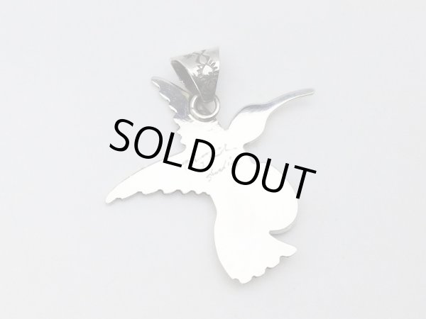 画像3: Herman Vandever  ハミングバード ターコイズペンダントトップ (3)