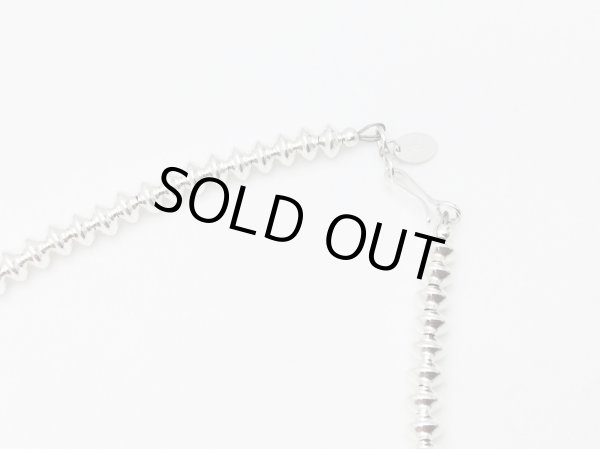 画像3: ナバホパールネックレス 6mm菱玉 41cm (3)