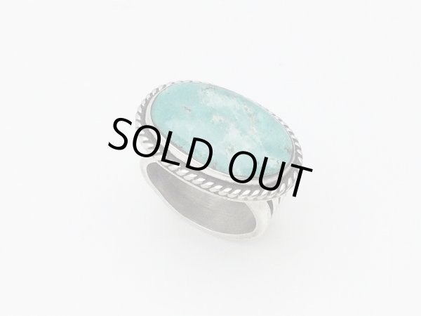 画像4: Herman Vandever エメラルドバレーターコイズ　リング (4)