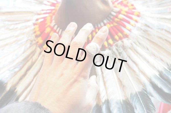 画像4: ホワイトバッファロー リング  (4)