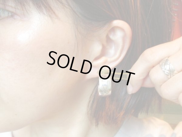 画像3: スタンプワーク フープピアス (3)