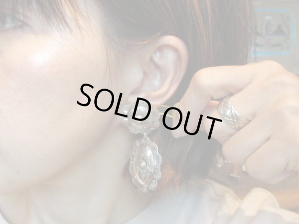 画像3: コンチョ ダングルピアス (3)