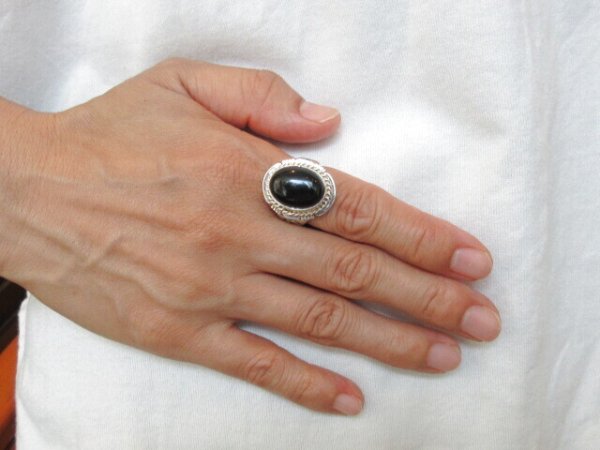画像4: オニキス リング  (4)