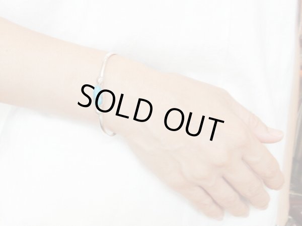 画像4: ナバホ ターコイズ バングル (4)