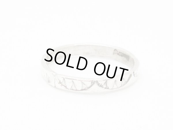 画像2: シルバー 　スタンプ　リング　 (2)