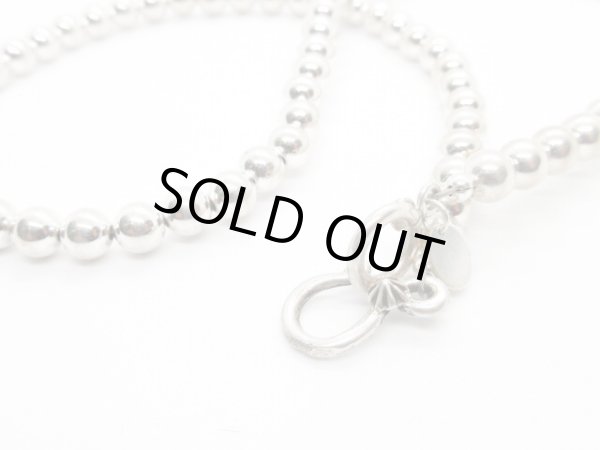 画像2: ナバホパールネックレス　6mm丸玉　61cm (2)