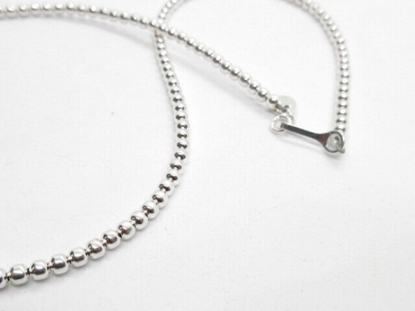 画像2: ナバホパールネックレス　4mm丸玉　41cm (2)