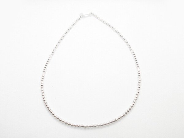 画像1: ナバホパールネックレス　4mm丸玉　56cm (1)