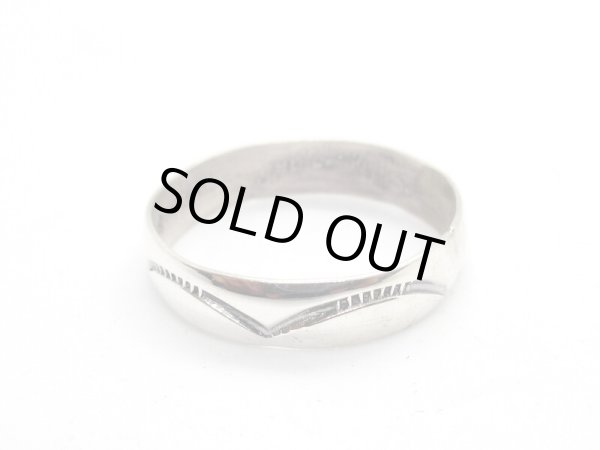 画像2: シルバー  スタンプ リング  (2)