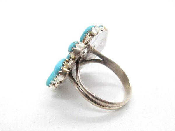 画像2: Jason Benally ターコイズ クラスターリング (2)