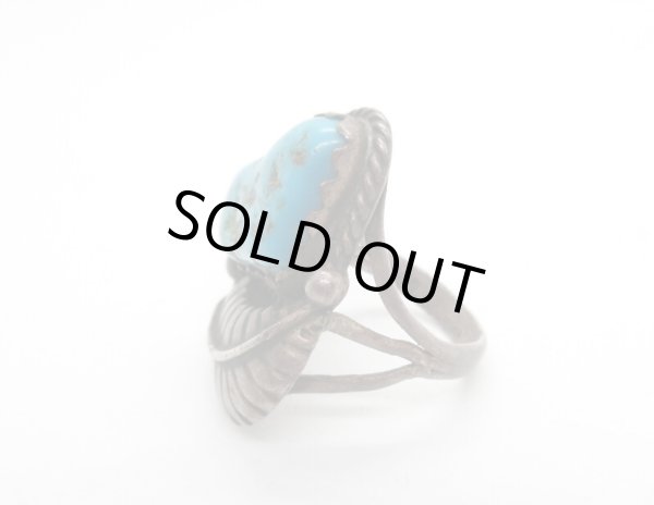 画像2: 1970's ターコイズ リング (2)