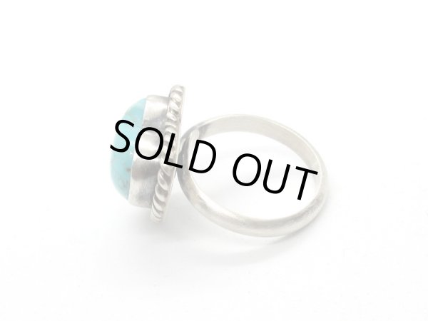 画像2: ターコイズ ハートリング (2)