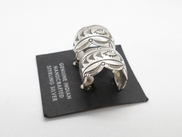 画像2: スタンプワーク フープ イヤリング (2)