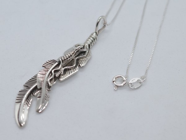 画像3: JoeMace フェザーネックレス (3)