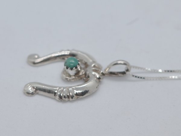 画像2:  ナジャ ターコイズペンダント (2)