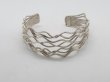 画像1: ウェーブ　バングル (1)
