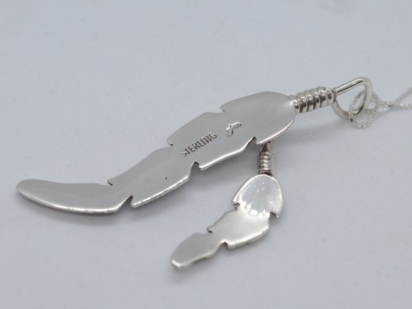 画像4: JoeMace フェザーネックレス (4)