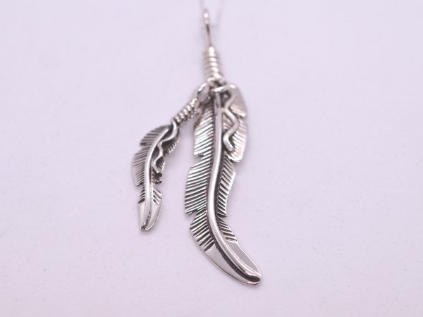 画像1: JoeMace フェザーネックレス (1)