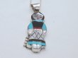 画像1: ズニガール　インレイペンダント (1)
