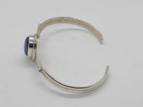 画像2: ナバホ　ラブラドライト　バングル (2)