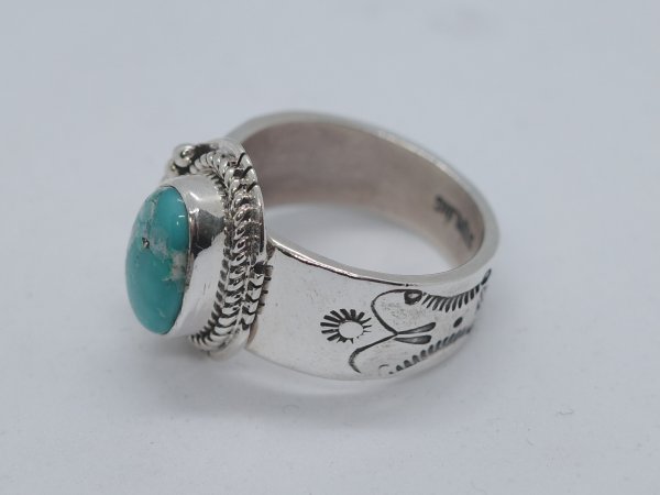 画像2: Morenciターコイズリング (2)