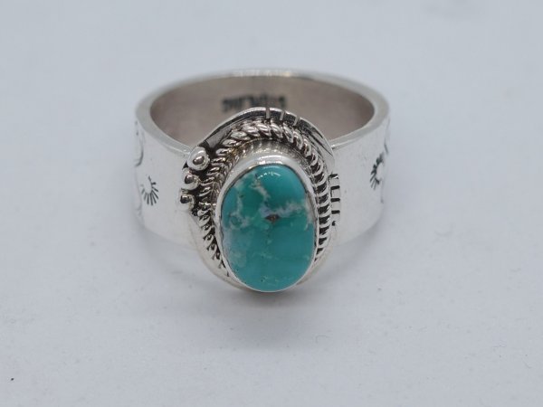 画像1: Morenciターコイズリング (1)