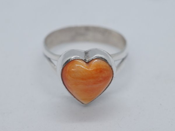 画像1: スパイニーオイスターシェル　ハートリング (1)