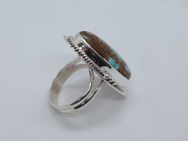 画像4: #8ターコイズリング (4)